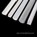 extruded process milky frosted LED linear PC lampshade